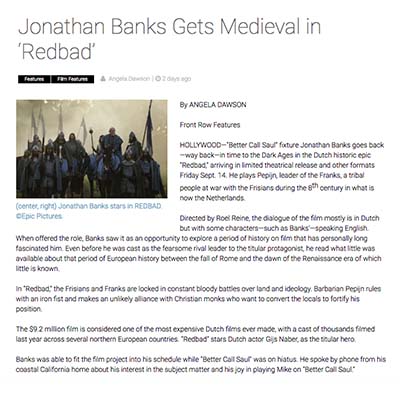 Jonathan Banks Gets Medieval in ‘Redbad’
